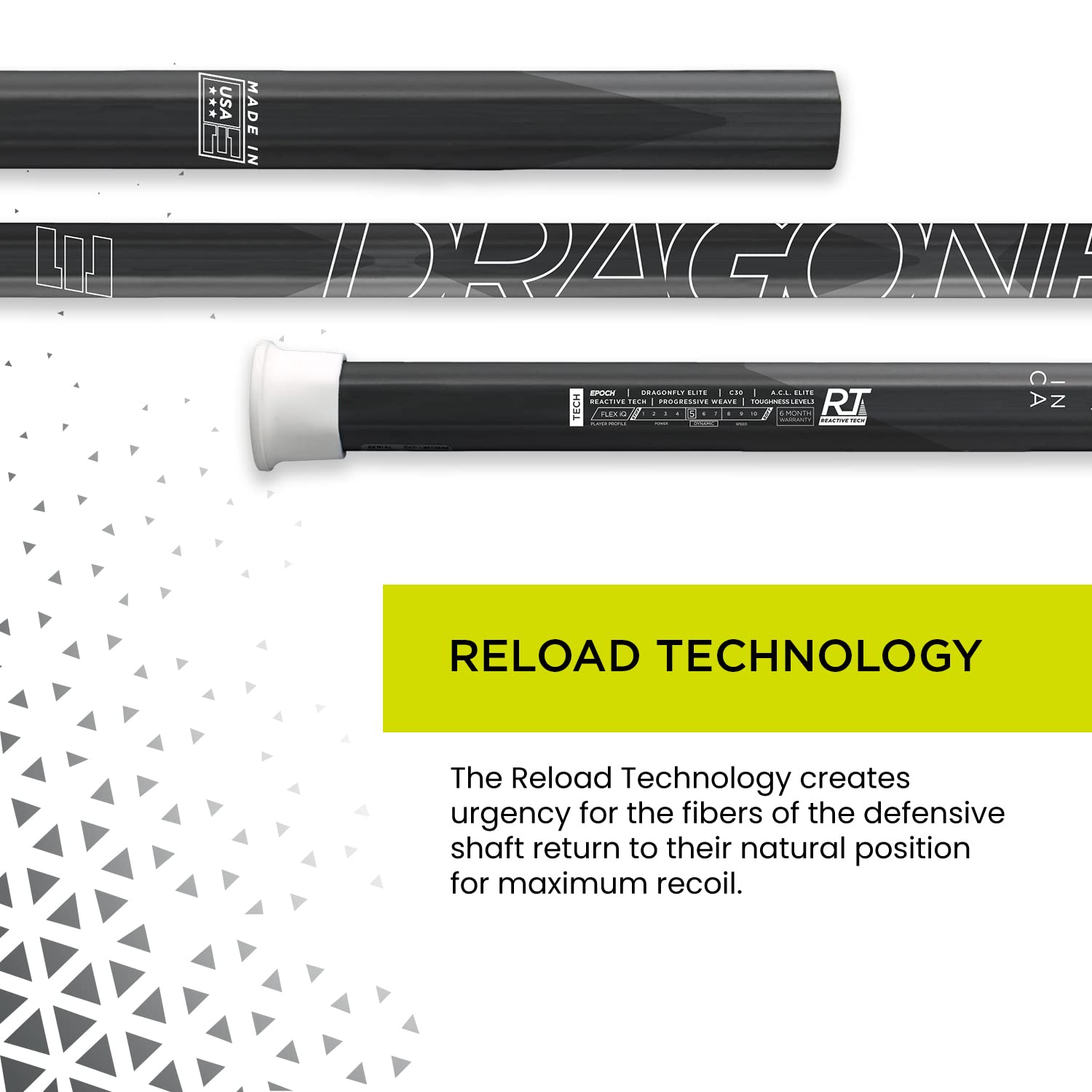 ECD REBEL DEFENSE ヘッド EPOCH ドラゴンフライ エリート iQ8 シャフト ラクロス スティック ECD REBEL DEFENSE ヘッド EPOCH ドラゴンフライ エリート iQ8